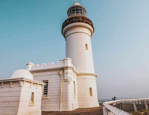 Cape Byron Lighthouse sitting on Australia's most easterly point, Byron Bay.